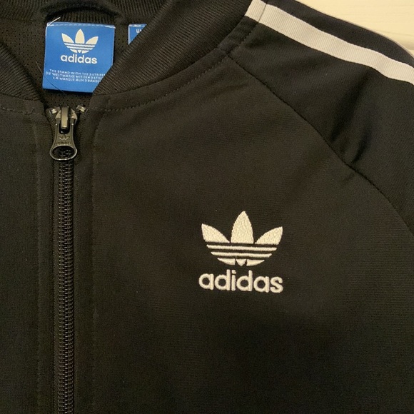 Adidas Black Superstar Track Jacket - Picture 5 of 10